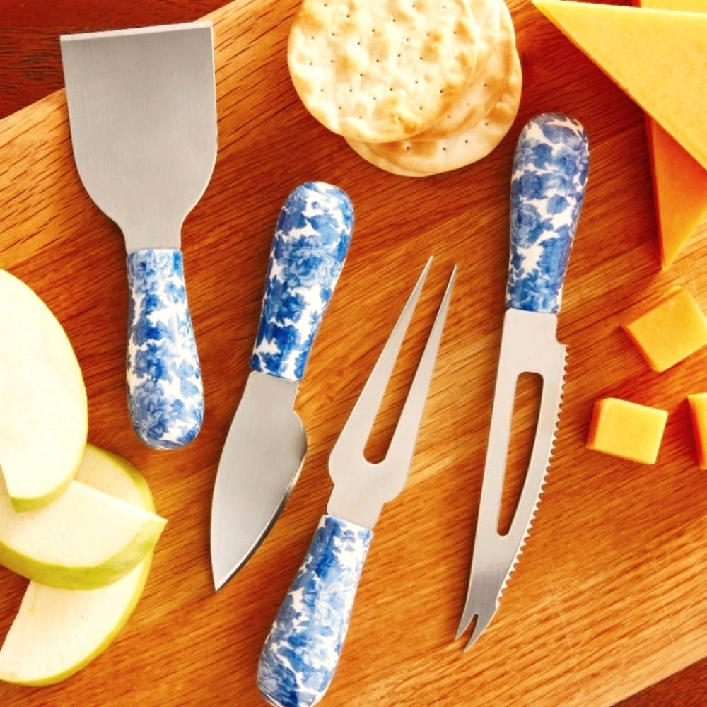 The Pioneer Woman Heritage Floral Cheese Knife Serving Set NWT